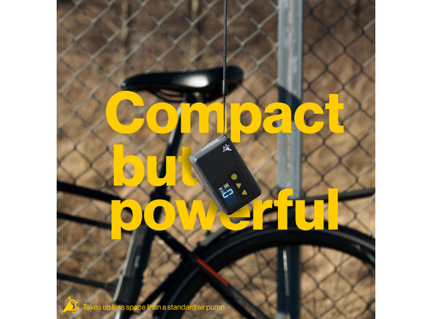 Aqiila Airbird P1 Mini luftpumpe for sykkel - oppladbar 