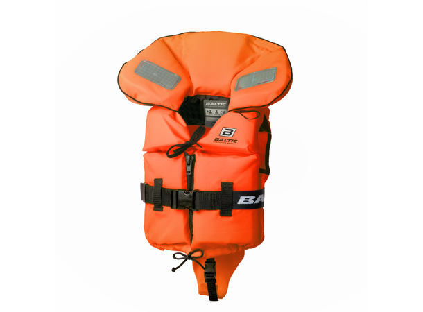 Baltic Redningsvest Split Front Baby 3-15kg - Orange - 100N 