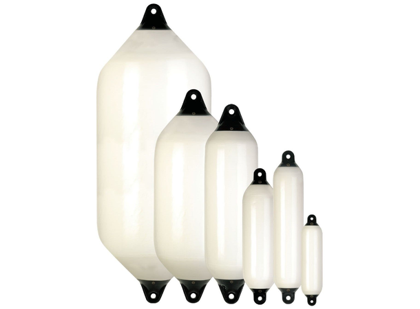 DanFender 1550HD hvit (F8) Heavy Duty Fender - 1370x380 