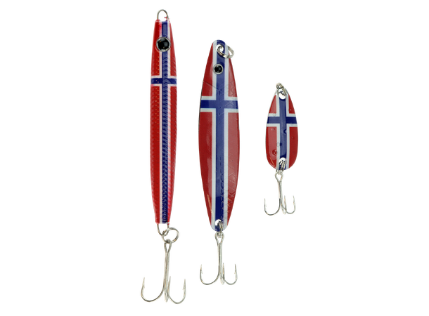 Osean sluksett Norges trio Souvenirsett - 8g/25g/40g - m/slukboks 