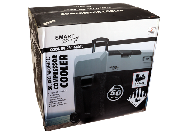 Smart Living Cool 50 Oppladbar kompressorkjøleboks - 50 liter 