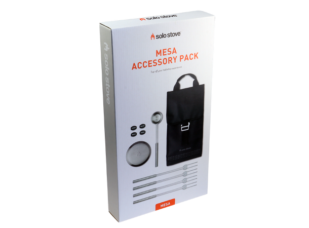 Solo Stove Mesa tilbehørspakke Grillpinner, øse, lokk og bag 