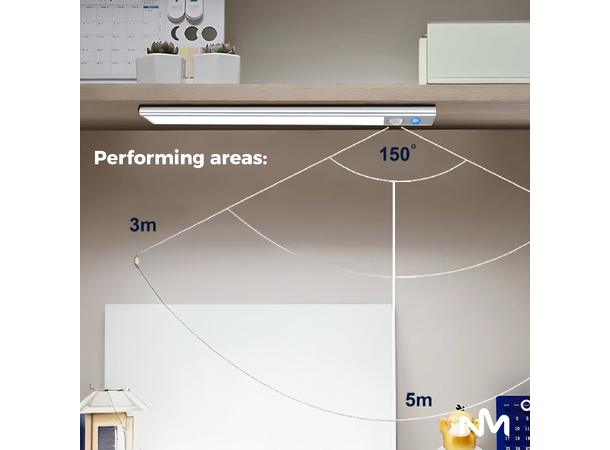 Sunmatic Sensorlampe LED 20cm 2-pk Oppladbar - USB C 