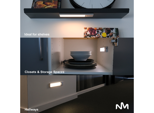 Sunmatic Sensorlampe LED 20cm 2-pk Oppladbar - USB C 