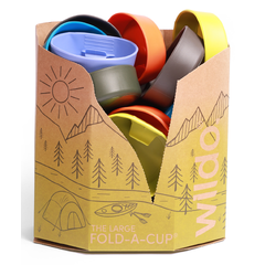 Wildo Vippekopp Stor- 22 stk display Assorterte farger - 6dl - Snyltekopp