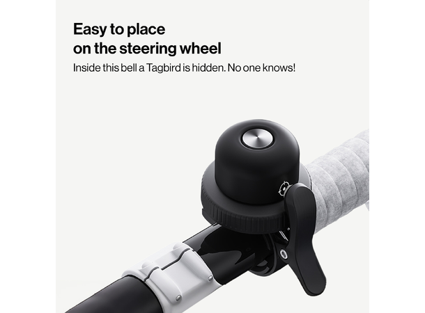 Aqiila Tagbird Ringeklokke m/Sporingsbrikke - Apple og Android 