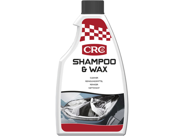 CRC Shampoo & Wax 500ml - vask og voks - bil/båt/caravan 