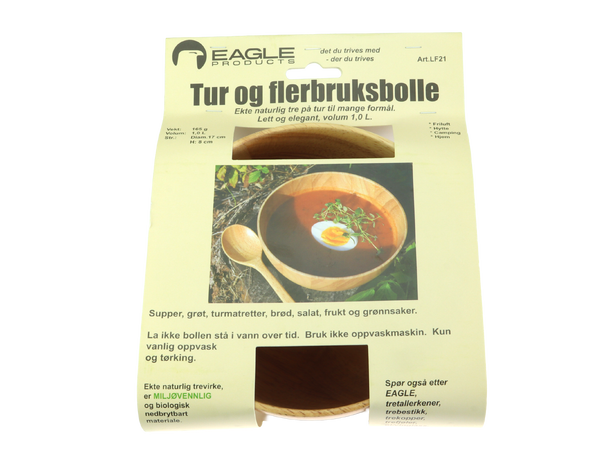 Eagle Trebolle stor 1,0l - Tur og flerbruksbolle 