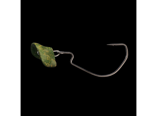 Headbanger RockerHead 3-pack 4/0 Sinking 10cm 8g Green Pumpkin 