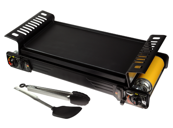 Osean Dobbelt Minikjøkken m/grill Gass kokeapparat 2x2000w - grillplate 