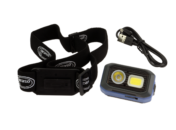 Osean hodelykt m/sens. COB/OSRAM oppladb. 