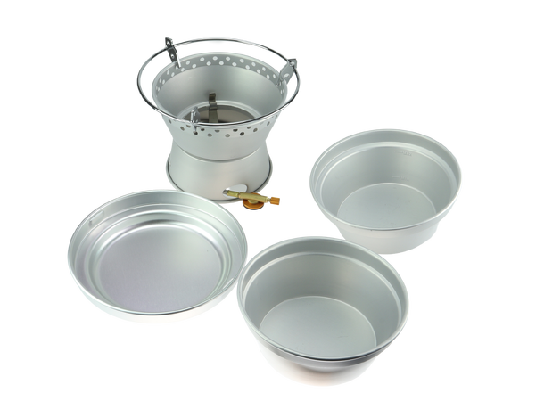 Stormkjøkken Aluminium - 4 deler 