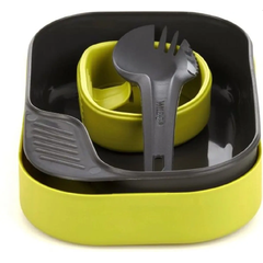 Wildo Matboks light 4 deler Lime / Grå - Tallrikslådan light