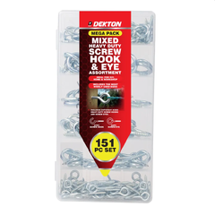 &#216;yeskrue Stor assortement 151 deler &#197;pne - lukkede - forsinket st&#229;l