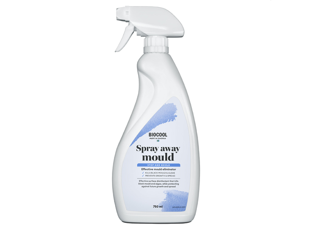 Biocool Spray Away Mould 750ml - Fjerner svartmugg og alger 