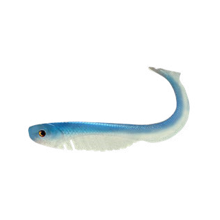 Headbanger BangerRibs V2 4-pack 8,6 cm Softbait 7 g Blue/White