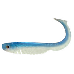 Headbanger BangerRibs V2 4-pack 8,6 cm Softbait 7 g Blue/White