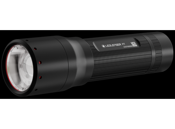 Ledlenser P7 650lm black 650 Lumen - 4xAAA batterier 
