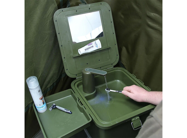 NGT Bivvy Sink Portabel Vask 2x5ltr For vannkran 303230 - Turvask 