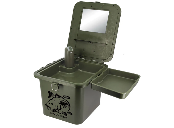 NGT Bivvy Sink Portabel Vask 2x5ltr For vannkran 303230 - Turvask 