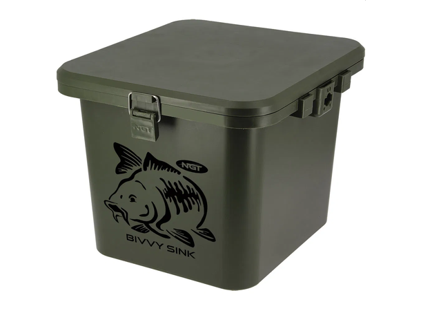 NGT Bivvy Sink Portabel Vask 2x5ltr For vannkran 303230 - Turvask 