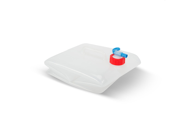 Never Stop sammenleggbar vannkanne Plast - 10 Liter - Med kran 