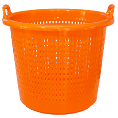 Plastkurv orange Næringsgodkjent - fisk, skalldyr, garn Plastkurv orange Næringsgodkjent - fisk, skalldyr, garn