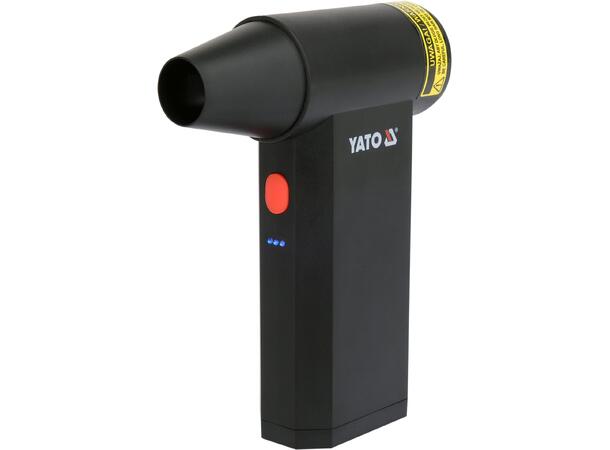 Yato Mini Blåsepistol, Oppladbar USB C - 135000 omr/min 